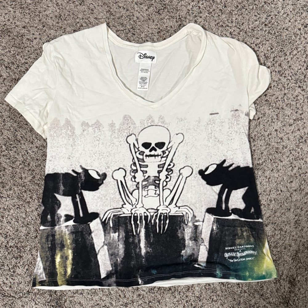 Silly Symphony “The Skeleton Dance” Blouse